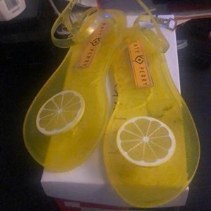 Katy perry jelly sandals worn once